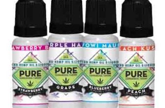 Pure CBD OIl Vape Juice 4 Pack 50mg